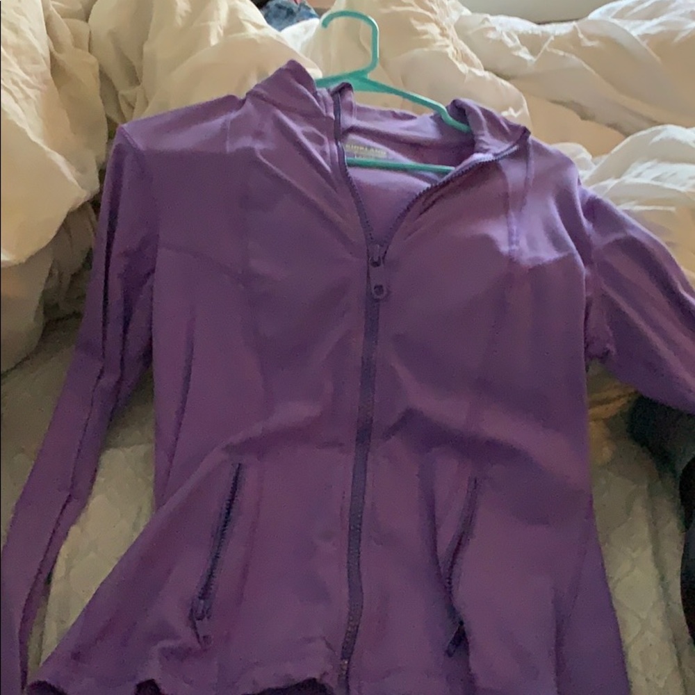 Purple sports jacket
